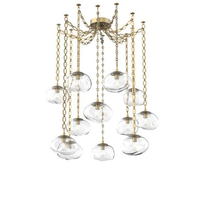 Levi Wilson Nova 19 Inch Multi Pendant Light by Hammerton Studio