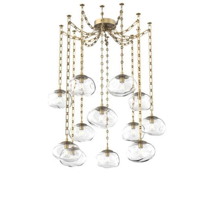 Levi Wilson Nova 19 Inch Multi Pendant Light by Hammerton Studio