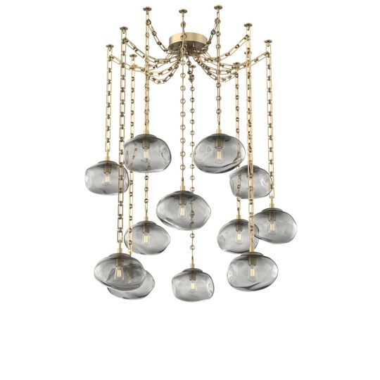 Levi Wilson Nova 19 Inch Multi Pendant Light by Hammerton Studio