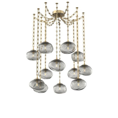 Levi Wilson Nova 19 Inch Multi Pendant Light by Hammerton Studio
