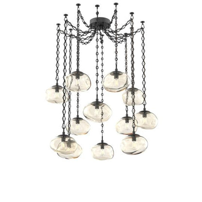 Levi Wilson Nova 19 Inch Multi Pendant Light by Hammerton Studio