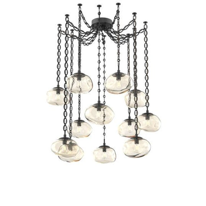 Levi Wilson Nova 19 Inch Multi Pendant Light by Hammerton Studio