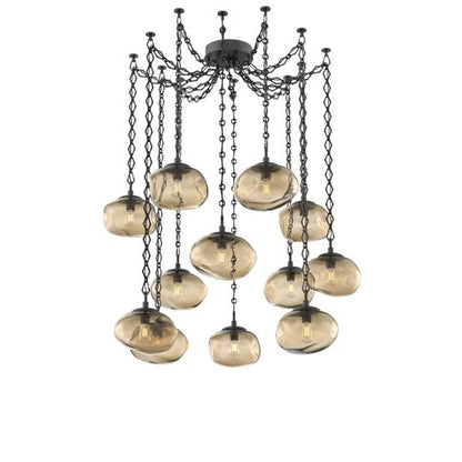 Levi Wilson Nova 19 Inch Multi Pendant Light by Hammerton Studio