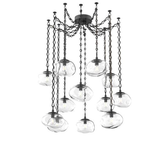 Levi Wilson Nova 19 Inch Multi Pendant Light by Hammerton Studio