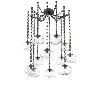 Levi Wilson Nova 19 Inch Multi Pendant Light by Hammerton Studio
