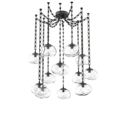 Levi Wilson Nova 19 Inch Multi Pendant Light by Hammerton Studio