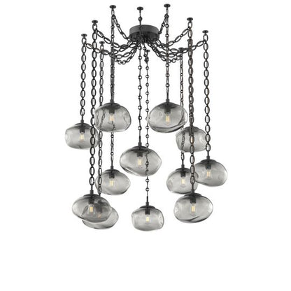 Levi Wilson Nova 19 Inch Multi Pendant Light by Hammerton Studio