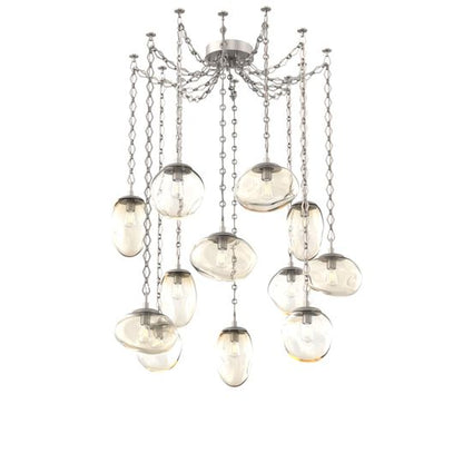 Levi Wilson Cosmos 17 Inch Multi Pendant Light by Hammerton Studio