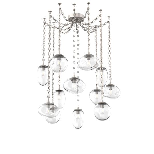 Levi Wilson Cosmos 17 Inch Multi Pendant Light by Hammerton Studio