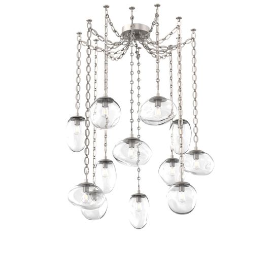 Levi Wilson Cosmos 17 Inch Multi Pendant Light by Hammerton Studio