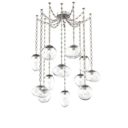 Levi Wilson Cosmos 17 Inch Multi Pendant Light by Hammerton Studio