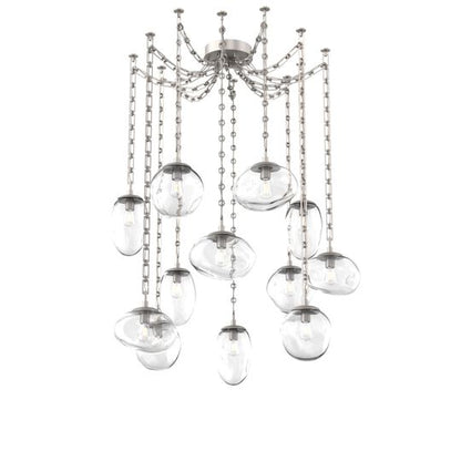 Levi Wilson Cosmos 17 Inch Multi Pendant Light by Hammerton Studio