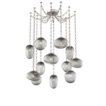 Levi Wilson Cosmos 17 Inch Multi Pendant Light by Hammerton Studio