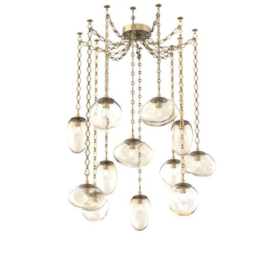 Levi Wilson Cosmos 17 Inch Multi Pendant Light by Hammerton Studio