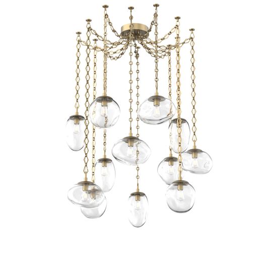Levi Wilson Cosmos 17 Inch Multi Pendant Light by Hammerton Studio