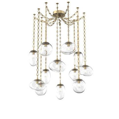 Levi Wilson Cosmos 17 Inch Multi Pendant Light by Hammerton Studio
