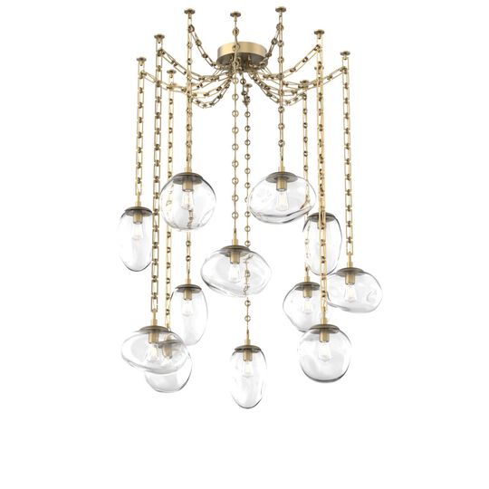 Levi Wilson Cosmos 17 Inch Multi Pendant Light by Hammerton Studio
