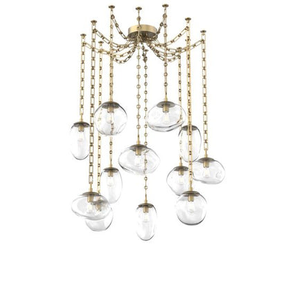 Levi Wilson Cosmos 17 Inch Multi Pendant Light by Hammerton Studio