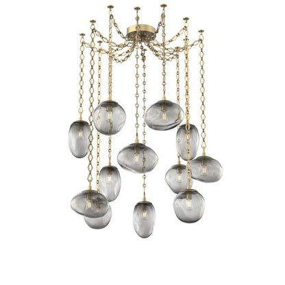 Levi Wilson Cosmos 17 Inch Multi Pendant Light by Hammerton Studio