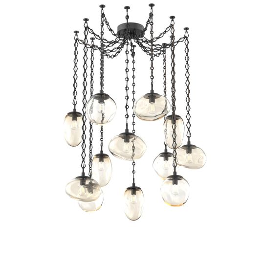 Levi Wilson Cosmos 17 Inch Multi Pendant Light by Hammerton Studio