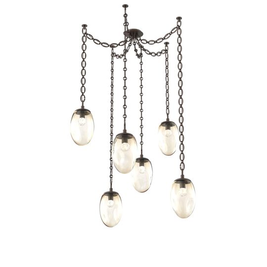 Levi Wilson Meteo Multi Light Pendant by Hammerton Studio