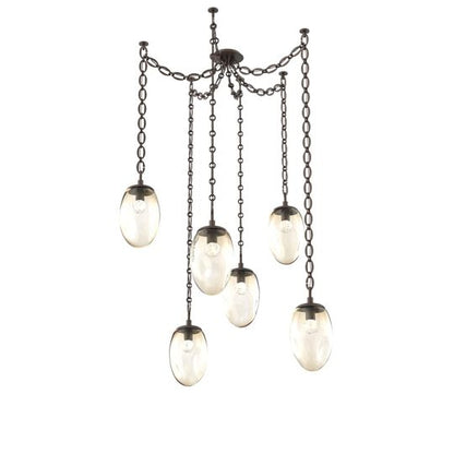 Levi Wilson Meteo Multi Light Pendant by Hammerton Studio