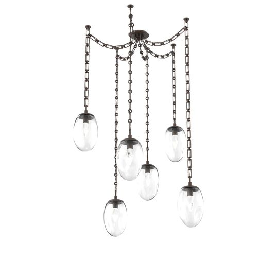Levi Wilson Meteo Multi Light Pendant by Hammerton Studio