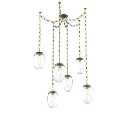 Levi Wilson Meteo Multi Light Pendant by Hammerton Studio