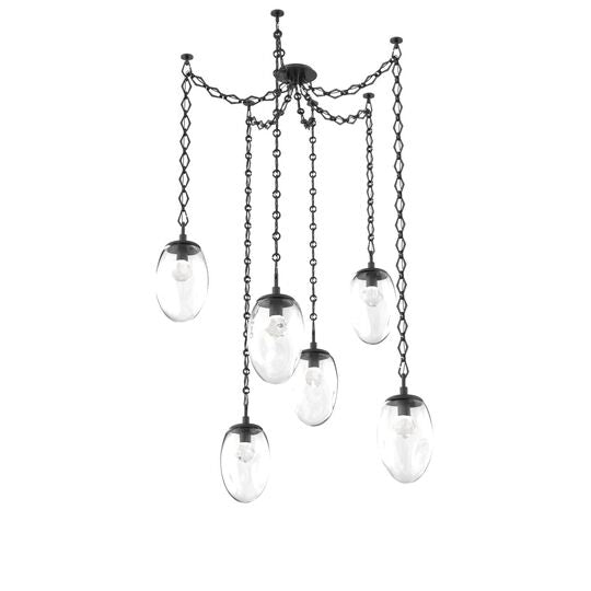 Levi Wilson Meteo Multi Light Pendant by Hammerton Studio