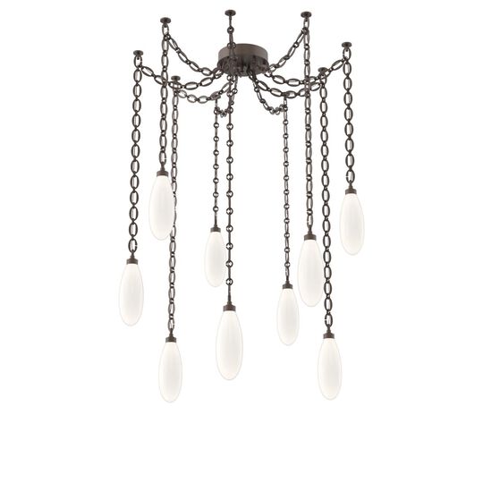 Levi Wilson Fiori 14 Inch Multi Pendant Light by Hammerton Studio