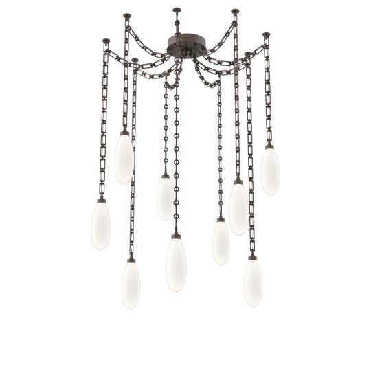 Levi Wilson Fiori 14 Inch Multi Pendant Light by Hammerton Studio