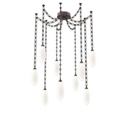 Levi Wilson Fiori 14 Inch Multi Pendant Light by Hammerton Studio