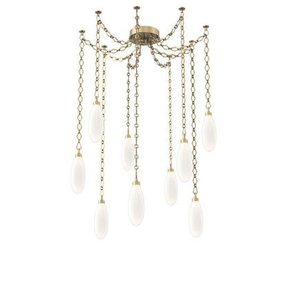 Levi Wilson Fiori 14 Inch Multi Pendant Light by Hammerton Studio