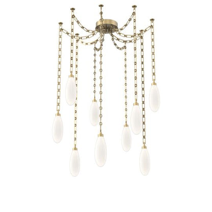 Levi Wilson Fiori 14 Inch Multi Pendant Light by Hammerton Studio