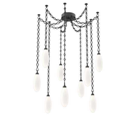 Levi Wilson Fiori 14 Inch Multi Pendant Light by Hammerton Studio