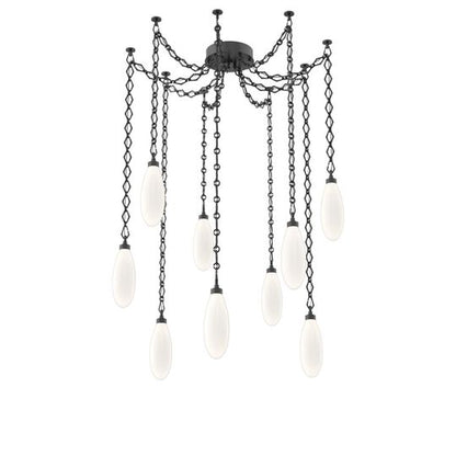 Levi Wilson Fiori 14 Inch Multi Pendant Light by Hammerton Studio