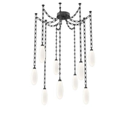 Levi Wilson Fiori 14 Inch Multi Pendant Light by Hammerton Studio