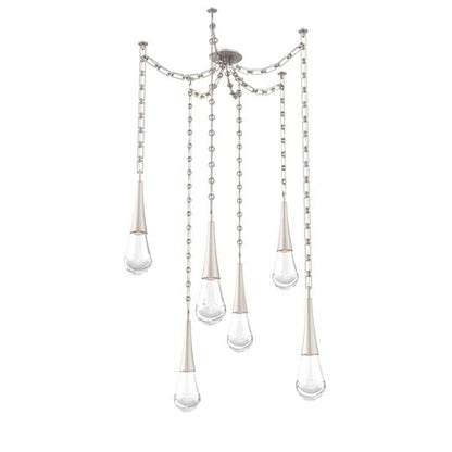 Levi Wilson Raindrop 14 Inch Multi Pendant Light by Hammerton Studio