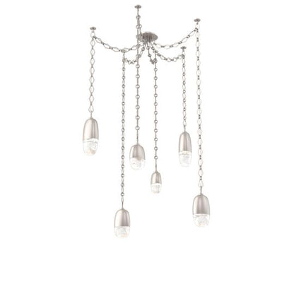 Levi Wilson Pebble 14 Inch Multi Pendant Light by Hammerton Studio