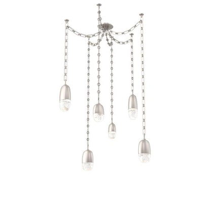 Levi Wilson Pebble 14 Inch Multi Pendant Light by Hammerton Studio