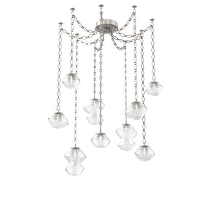 Levi Wilson Mesa 17 Inch Multi Pendant Light by Hammerton Studio