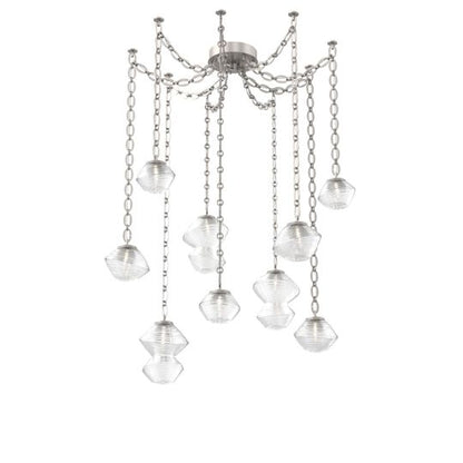 Levi Wilson Mesa 17 Inch Multi Pendant Light by Hammerton Studio