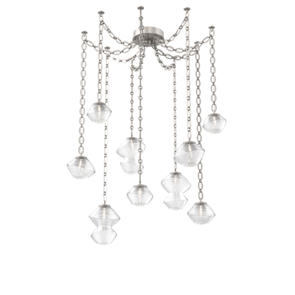 Levi Wilson Mesa 17 Inch Multi Pendant Light by Hammerton Studio