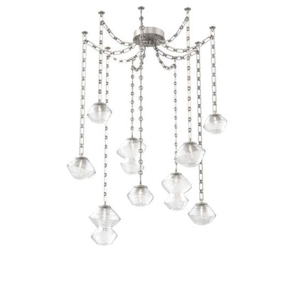 Levi Wilson Mesa 17 Inch Multi Pendant Light by Hammerton Studio