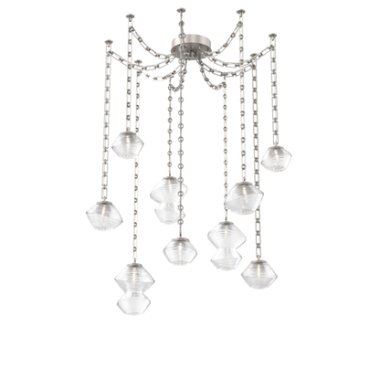 Levi Wilson Mesa 17 Inch Multi Pendant Light by Hammerton Studio