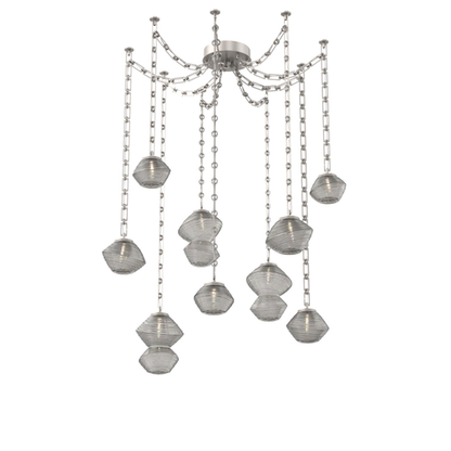 Levi Wilson Mesa 17 Inch Multi Pendant Light by Hammerton Studio