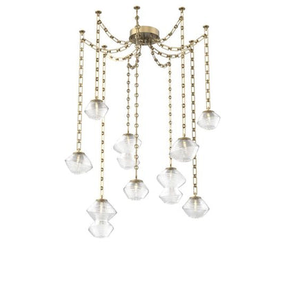 Levi Wilson Mesa 17 Inch Multi Pendant Light by Hammerton Studio