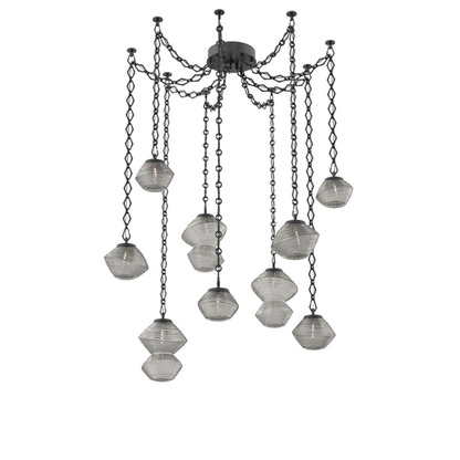 Levi Wilson Mesa 17 Inch Multi Pendant Light by Hammerton Studio