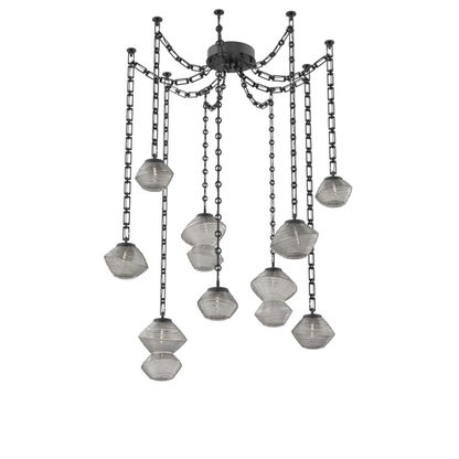 Levi Wilson Mesa 17 Inch Multi Pendant Light by Hammerton Studio