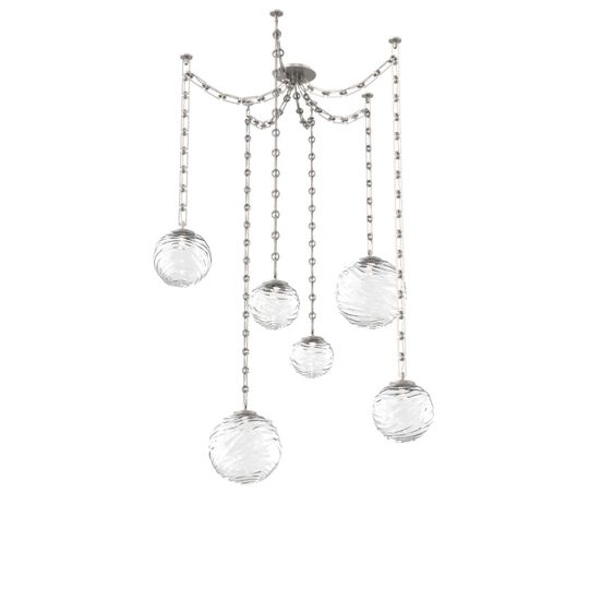 Levi Wilson Gaia 19 Inch Multi Pendant Light by Hammerton Studio